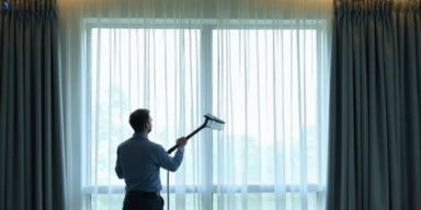 Commercial curtain stain removal service cottles-bridge-vic hotels offices restaurants
